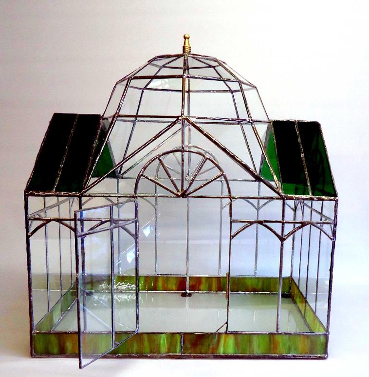 basilia stained glass terrarium